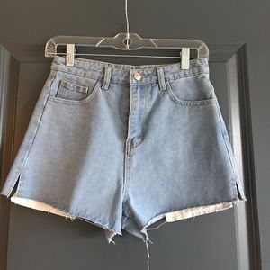 NWT Princess Polly denim shorts